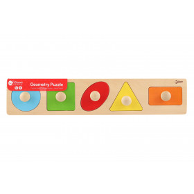 Dřevěná vkládačka 5ks geometrické tvary pro nejmenší