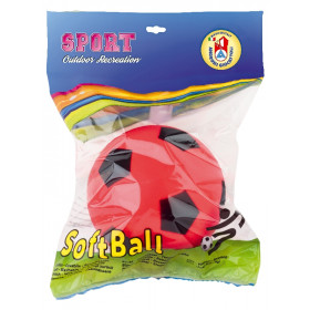 Androni Soft míč - průměr 12 cm červený