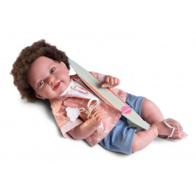 Antonio Juan 33361 PIPO HAIR -  miminko s měkkým látkovým tělem - 42 cm