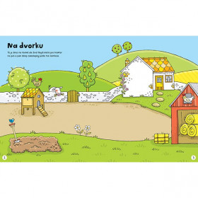 Knížka samolepková Farma
