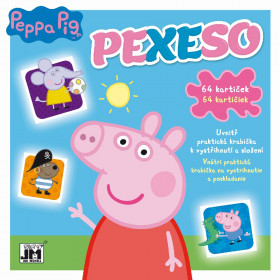 Pexeso v sešitu Prasátko Peppa