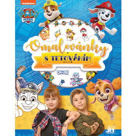 Omalovánka s tetováním Paw Patrol