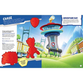 Knížka samolepková Paw Patrol/Tlapková Patrola NEW