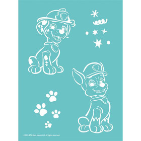 Omalovánky s foukacími fixy Paw Patrol/Tlapková Patrola