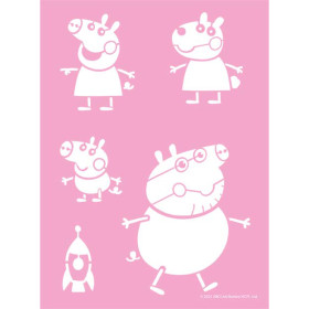 Omalovánky s foukacími fixy Prasátko Peppa