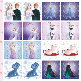 Pexeso v sešitu FROZEN - Ledové království