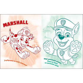 Omalovánky a 100 tetování Paw Patrol/Tlapková Patrola