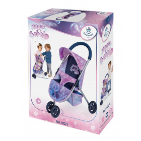 DeCuevas 90276 Sportovní kočárek pro panenky tříkolový Magic Bubble 2024 - 55 cm