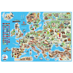 Puzzle - Mapa Evropy 160 ks - CZ