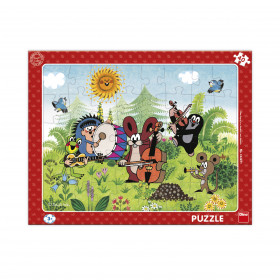 Puzzle deskové 40 KRTEK A KAPELA