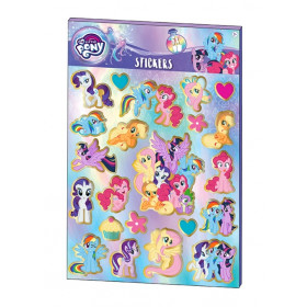 Sada samolepek 6 listů My Little Pony