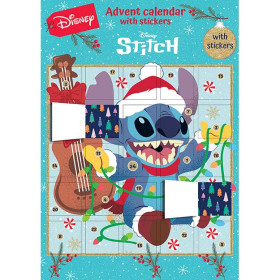 Adventní kalendář se samolepkami Lilo & Stitch