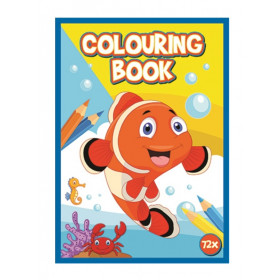 Kniha omalovánek 72 stran A4 Mořský svět