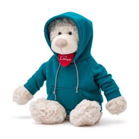 Medvěd Spencer v modré mikině 35 cm