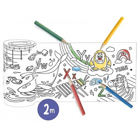 Trendhaus kreativní set 2 metry role omalovánek