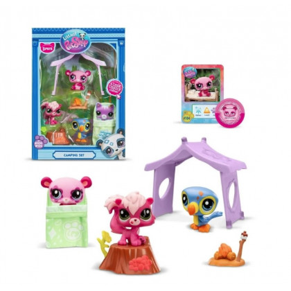 Littlest Pet Shop kempování