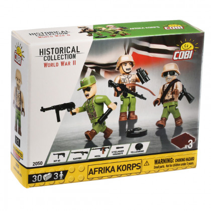 Cobi 2050 Afrika Korps 3 figurky s doplňky