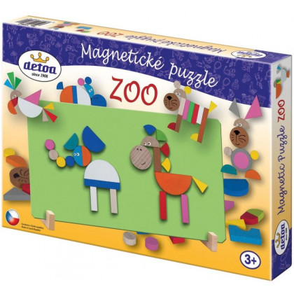 Puzzle magnetické - ZOO