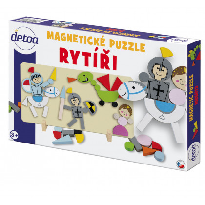 Puzzle magnetické - Rytíři