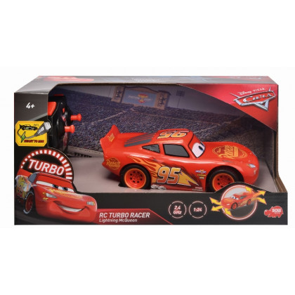 RC Cars 3 Blesk McQueen Turbo Racer 1:24 17cm