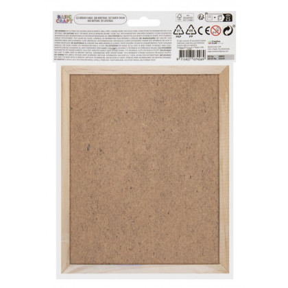 Tabule na křídy 20x16 cm + 4 křídy + mazací houbička