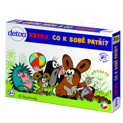 Hra Krtku co k sobě patří?