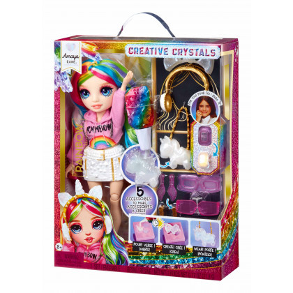 Rainbow High Creative Crystals panenka - Amaya Raine