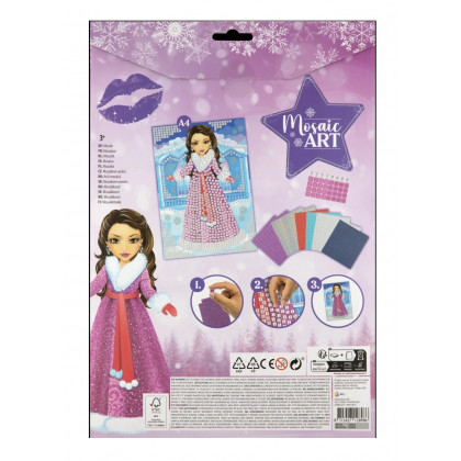 Kreativní set mozaika podle čísel A4 2