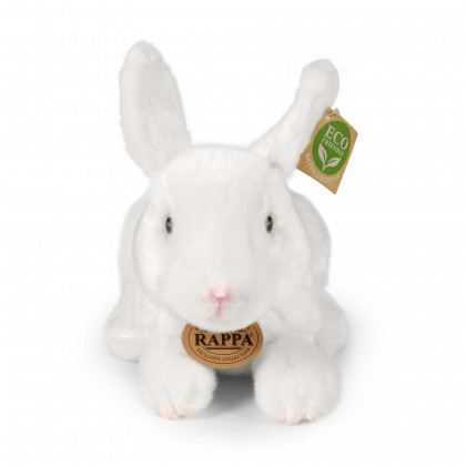 Plyšový králík bílý 23 cm ECO-FRIENDLY