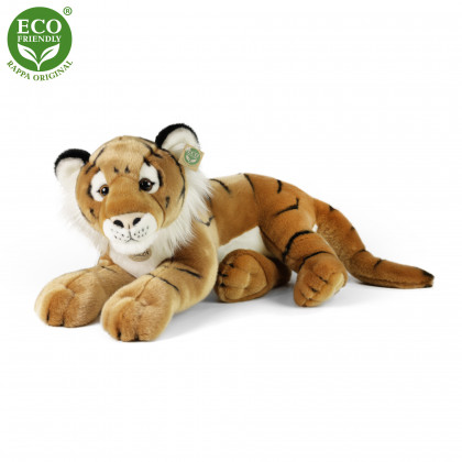 Plyšový tygr hnědý 60 cm ECO-FRIENDLY
