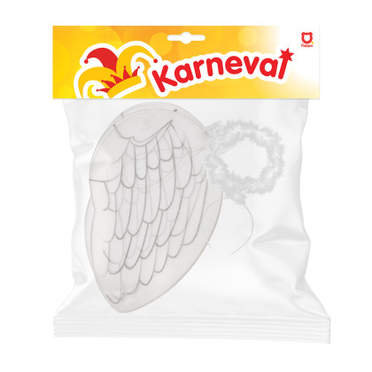 Andělská křídla se svatozáří