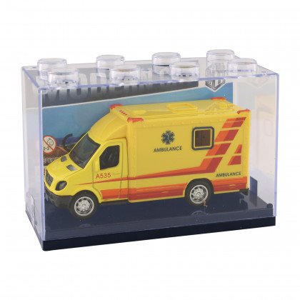 Auto ambulance kov/plast