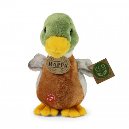Plyšová kachna divoká se zvukem 22 cm ECO-FRIENDLY