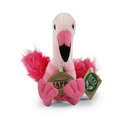 Plyšový plameňák 15 cm ECO-FRIENDLY