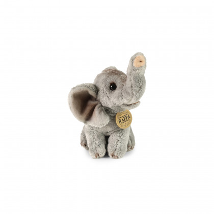 Plyšový slon sedící 15 cm ECO-FRIENDLY