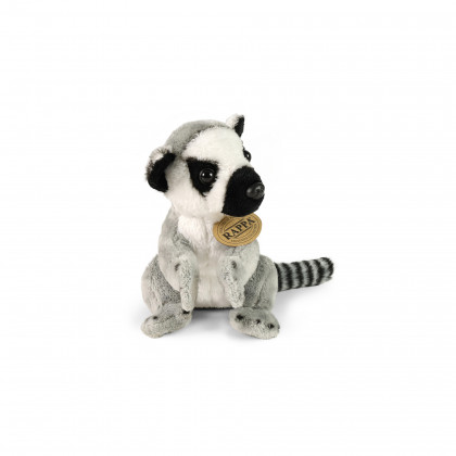 Plyšový lemur sedící 15 cm ECO-FRIENDLY