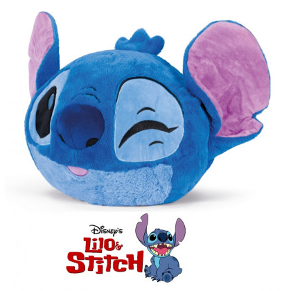 Cozy Noxxiez HW776 Stitch - hřejivý plyšový polštář 3 v 1