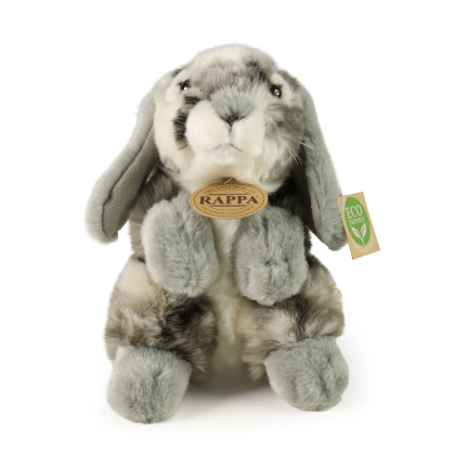 Plyšový králík šedý 19 cm ECO-FRIENDLY