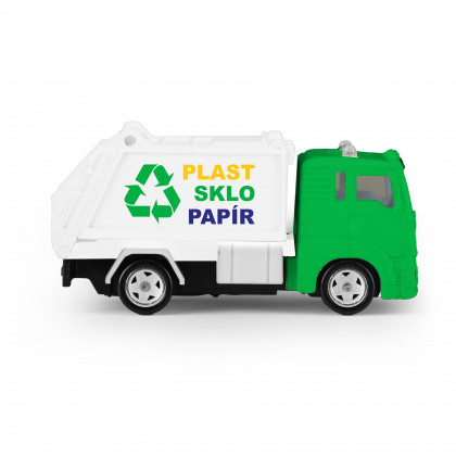 Popelářské auto 7 cm