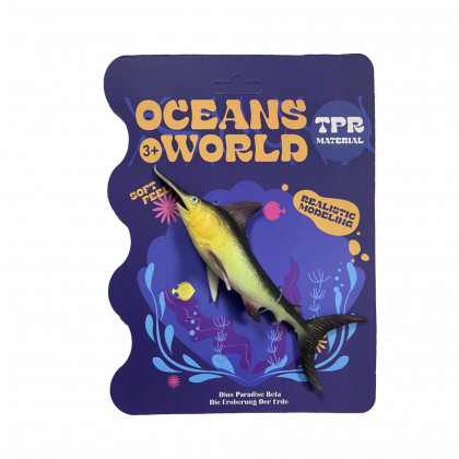 Ryba gumová mečoun 16 cm