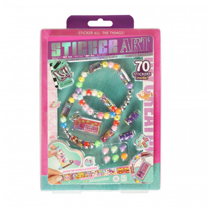 Kreativní náramek se samolepkami