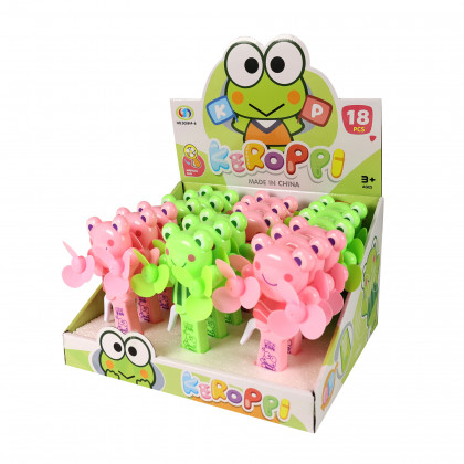 Ruční ventilátor s žábou