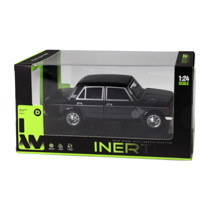 Auto černé se zvukem a světlem 18 cm