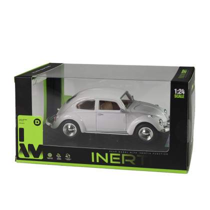 Osobní auto bílé se zvukem a světlem