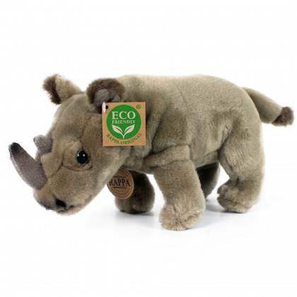 Plyšový nosorožec stojící 23 cm ECO-FRIENDLY