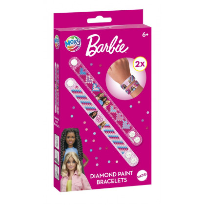 Kreativní set výroba náramků Barbie 2 kusy 12x22 cm