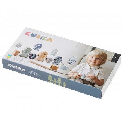 CUBIKA Pastel 16020 Navlékací ryby a mořští živočichové