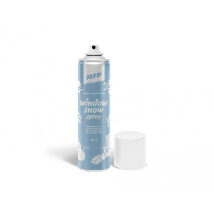 Spray 150ml dekorační sníh na okna