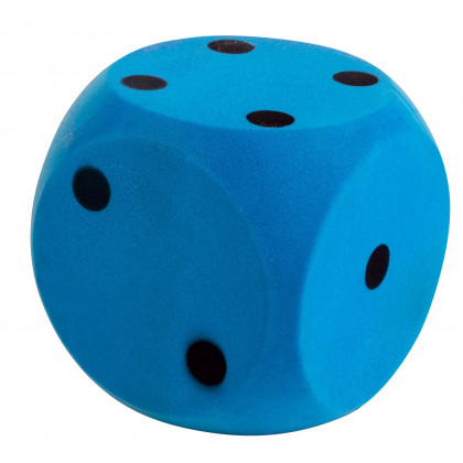 Androni Kostka měkká - velikost 10 cm modrá