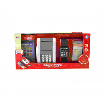 PLEJO Platební terminál s mobilem a hodinkami